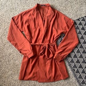 Oversized Wrap Cardigan